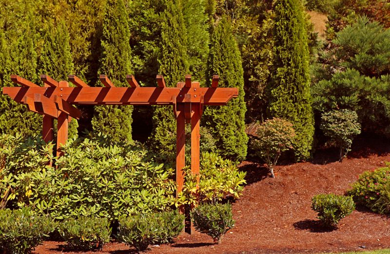 Cedar Pergola Installation