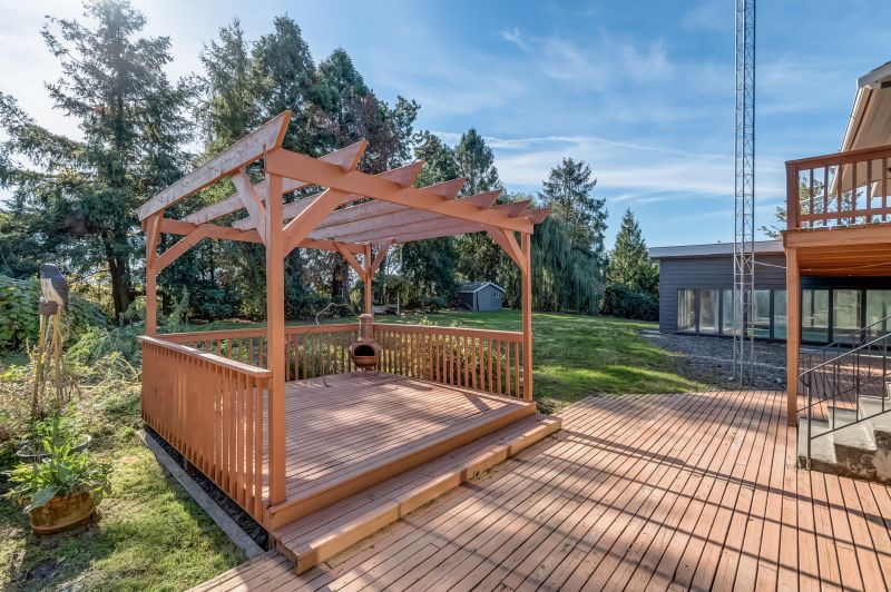 Cedar Pergola Installation