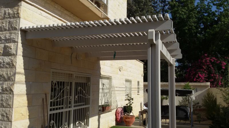 Cedar Pergola Installation