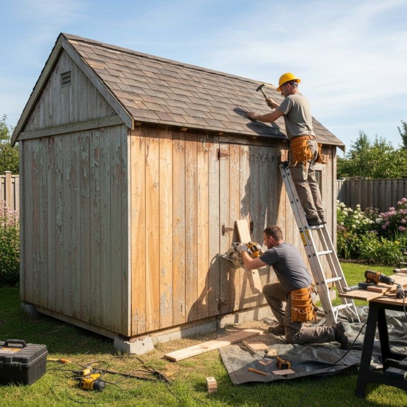Storage Shed Repair in Alpharetta, GA