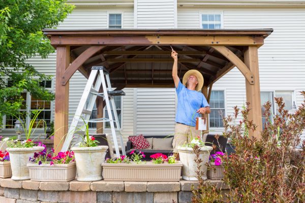 Pergola Deck Installation